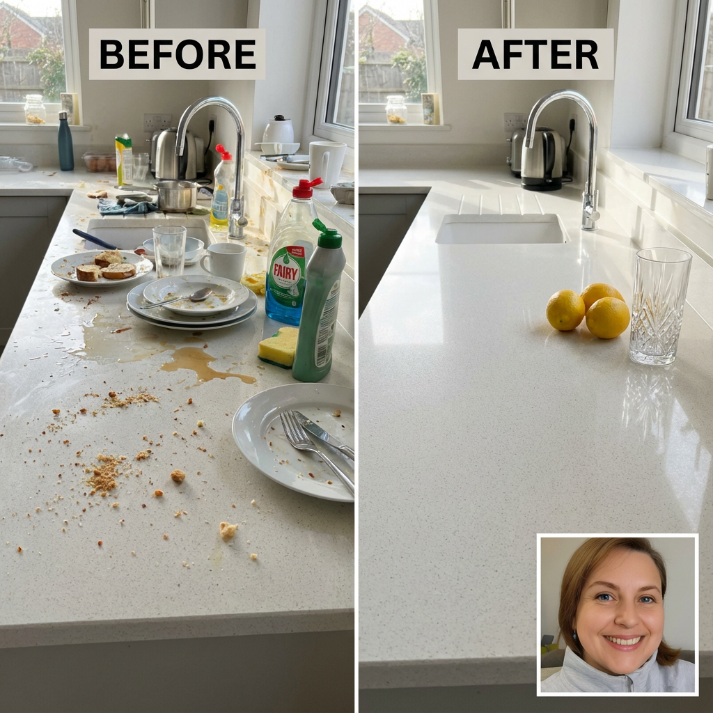 Before and After Cleaning Results